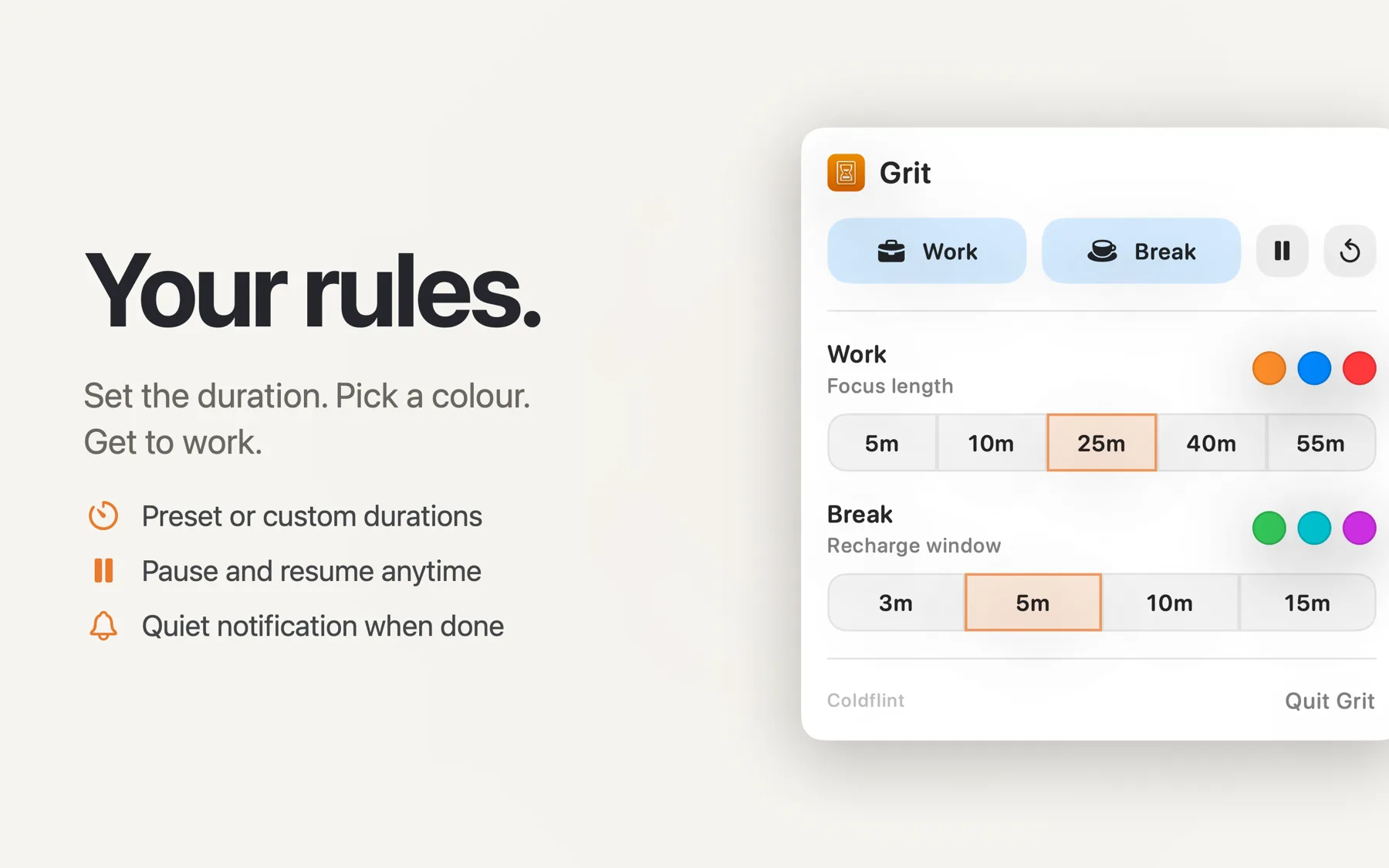 Grit screenshot 2